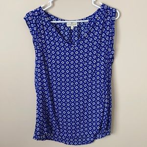 Red White and Blue Blouse